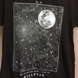 🖤Kill Star Black Skull graphic Tee (XS)🖤